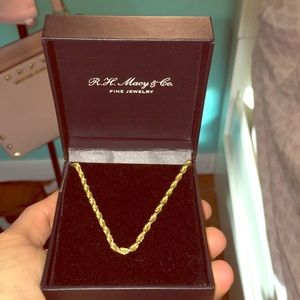 Men’s 14k gold chain